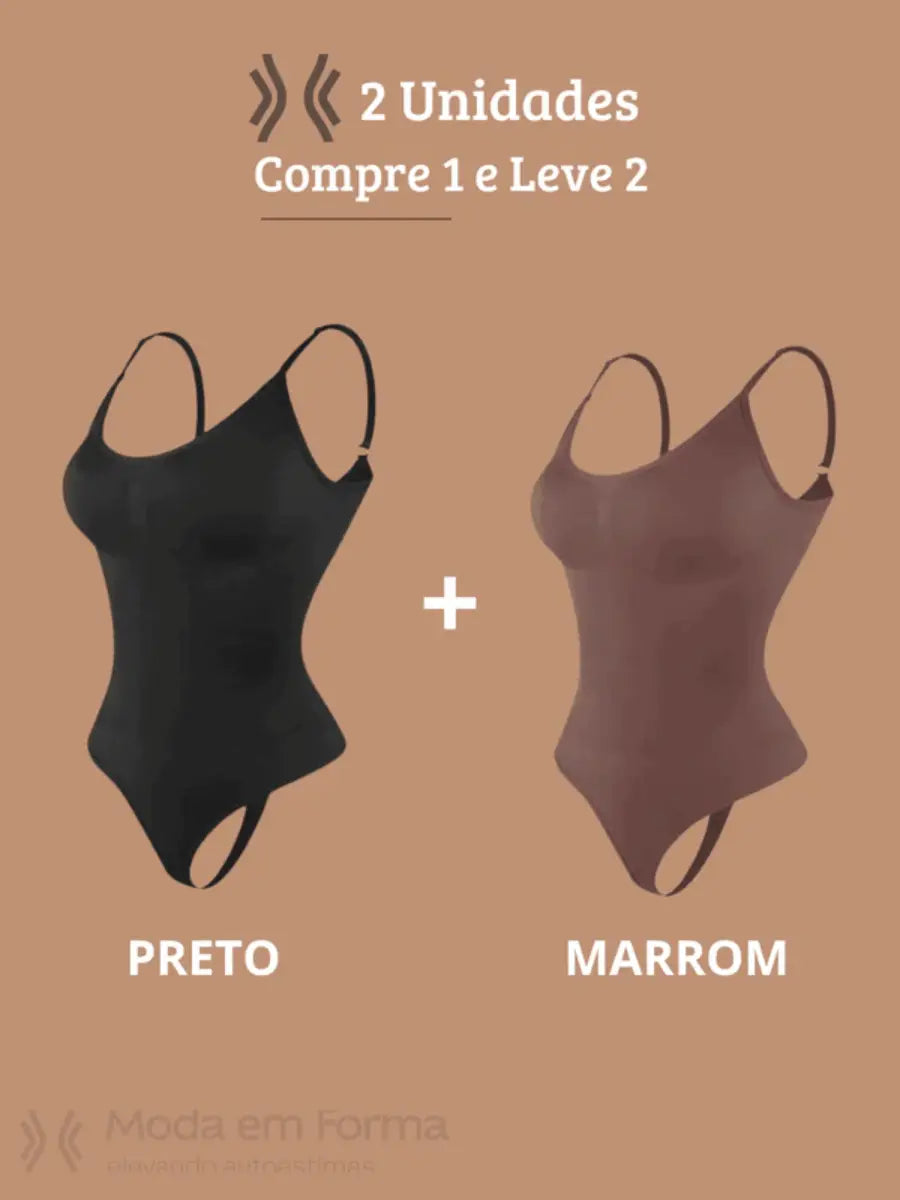 Body Modelador ShapeSlim - Compre 1 e Leve 2