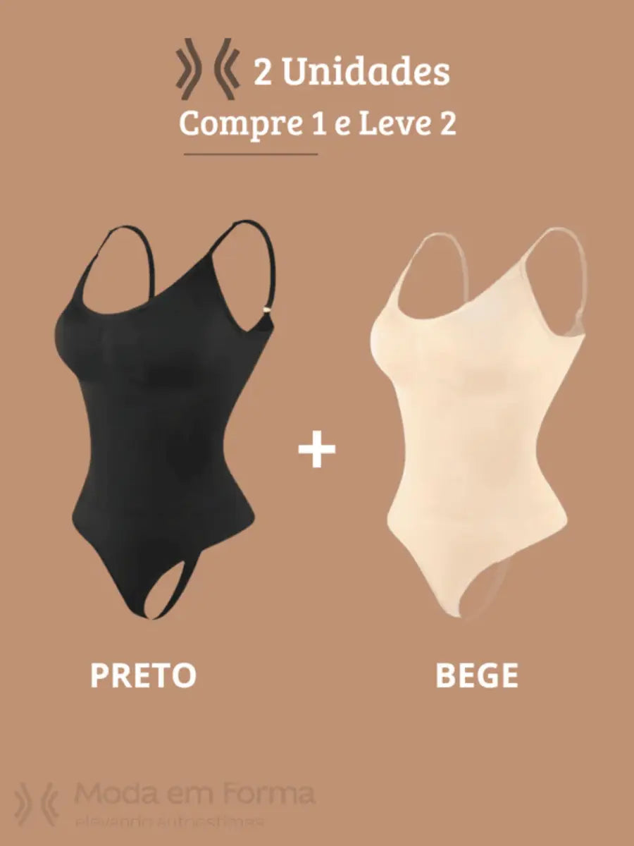 Body Modelador ShapeSlim - Compre 1 e Leve 2