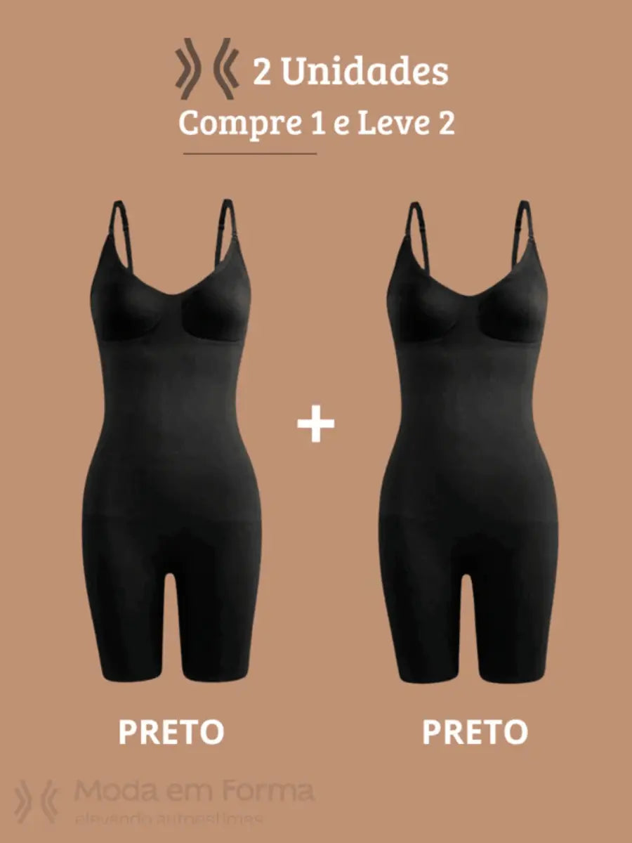 Body Modelador ShapeSlim - Compre 1 e Leve 2