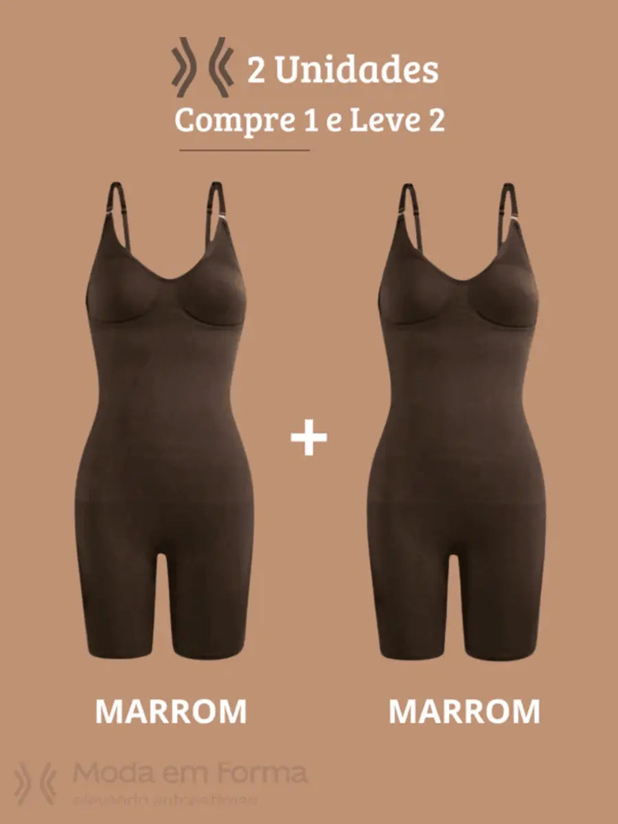 Body Modelador ShapeSlim - Compre 1 e Leve 2