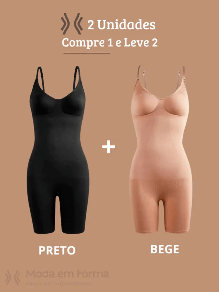 Body Modelador ShapeSlim - Compre 1 e Leve 2