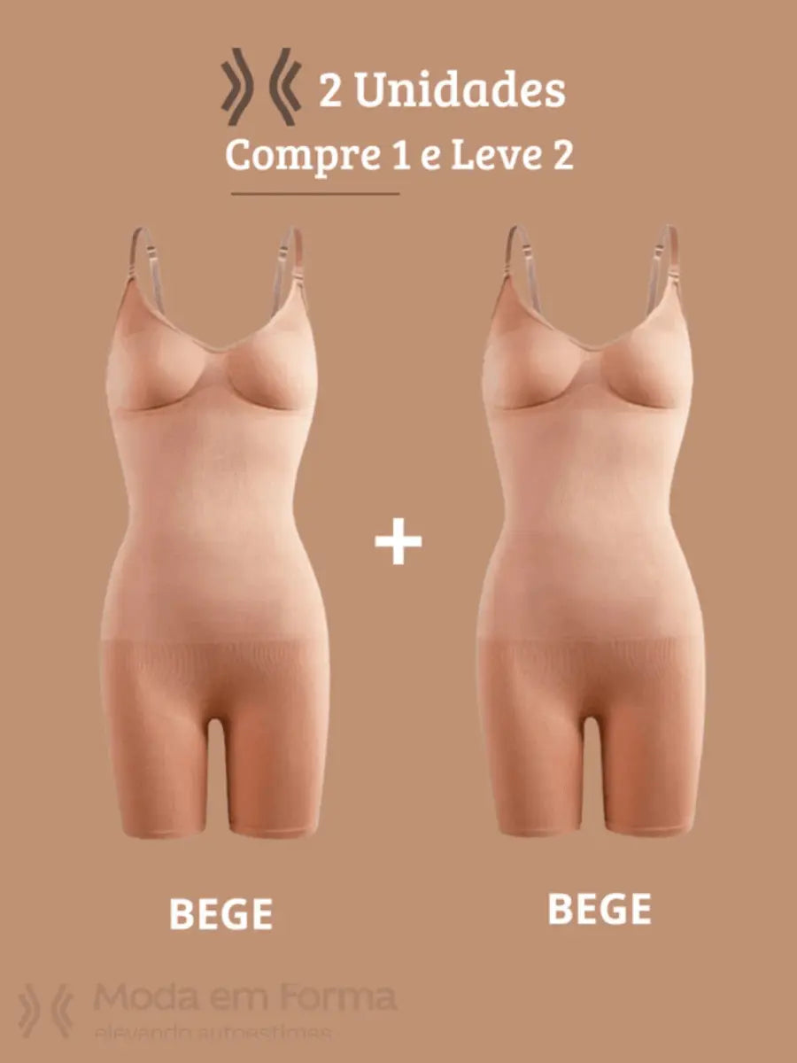 Body Modelador ShapeSlim - Compre 1 e Leve 2
