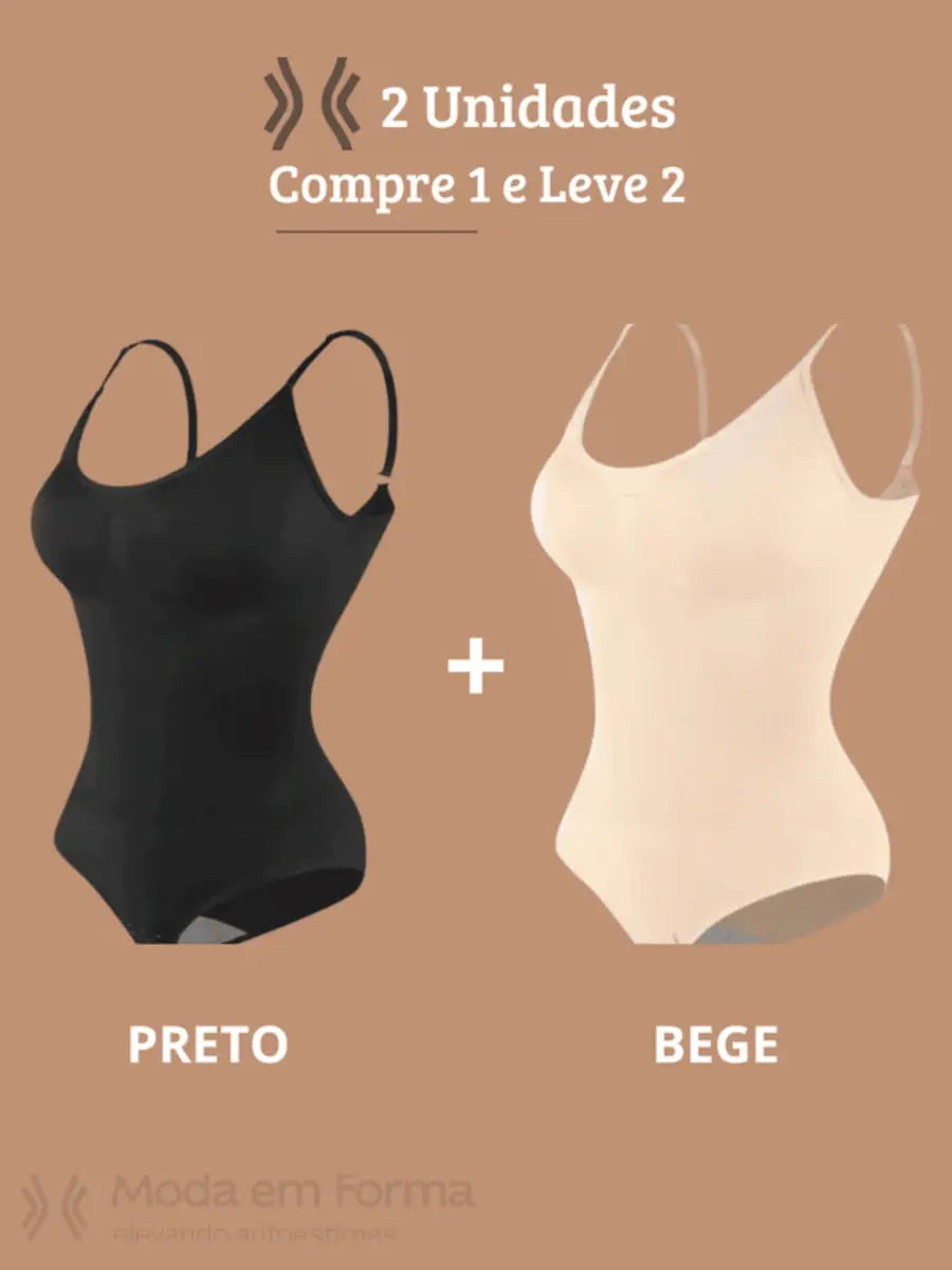 Body Modelador ShapeSlim - Compre 1 e Leve 2