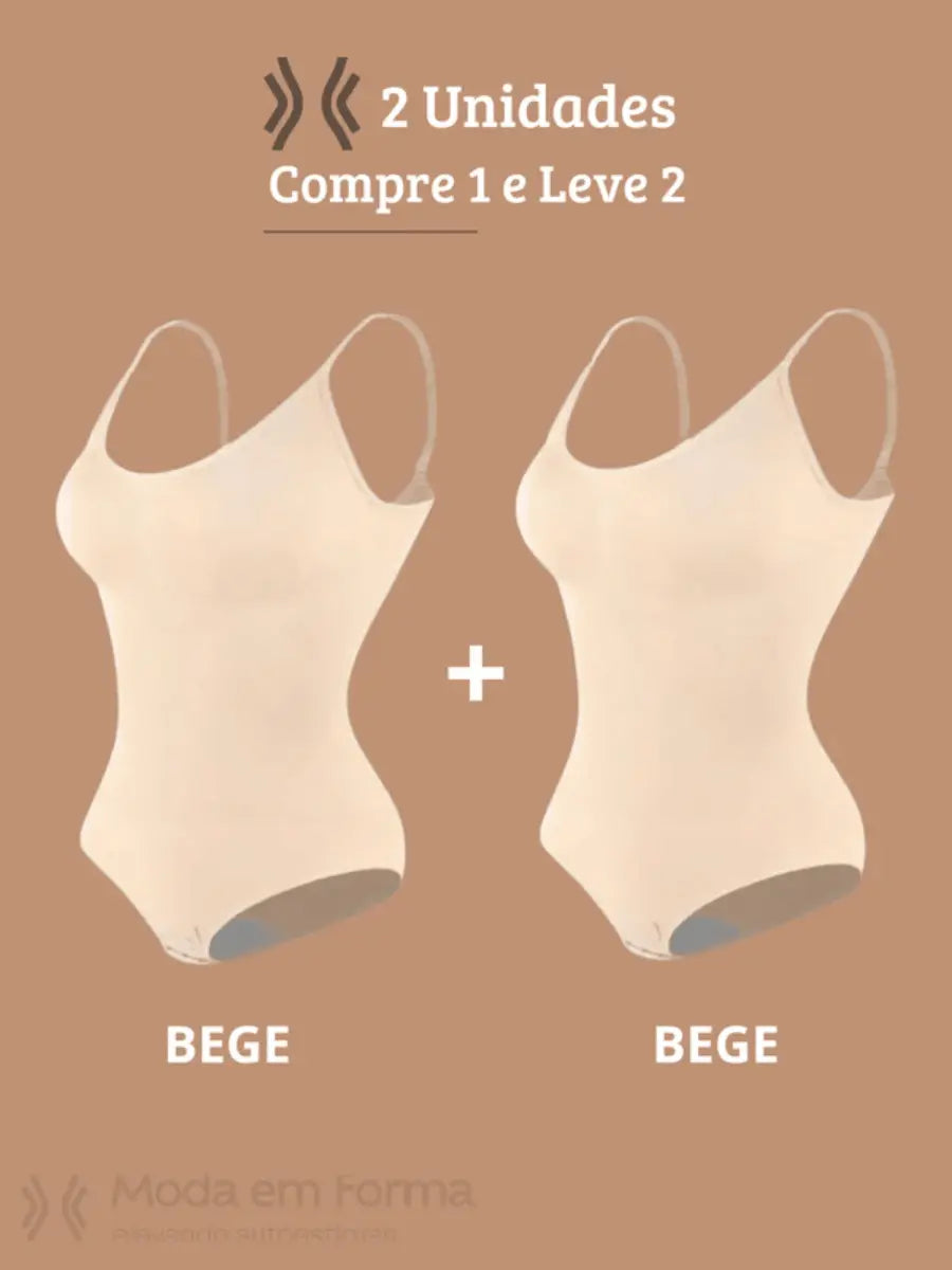 Body Modelador ShapeSlim - Compre 1 e Leve 2