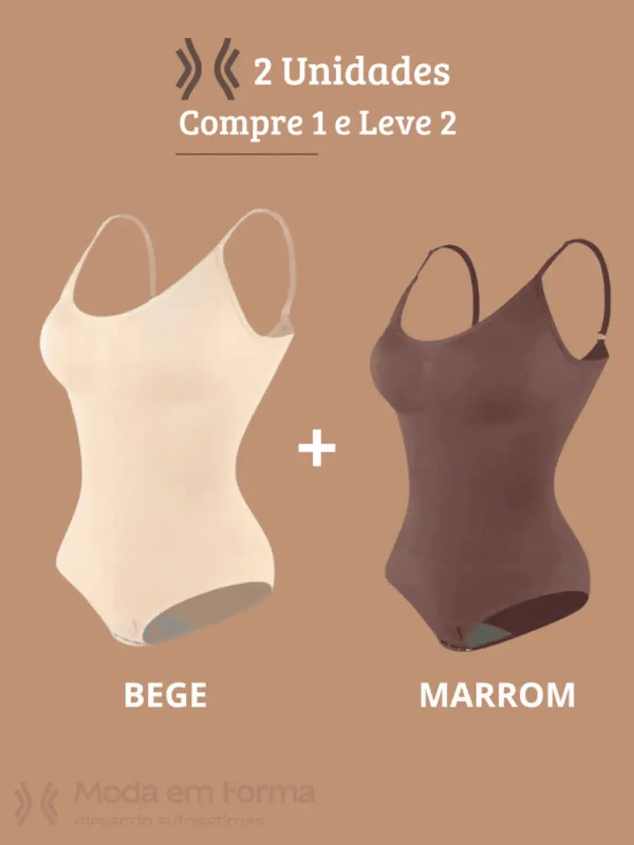Body Modelador ShapeSlim - Compre 1 e Leve 2