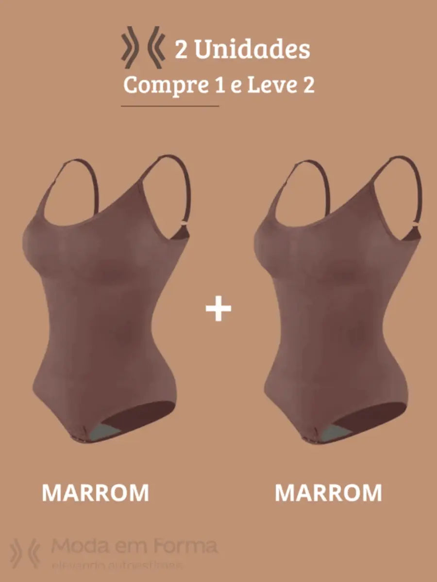 Body Modelador ShapeSlim - Compre 1 e Leve 2