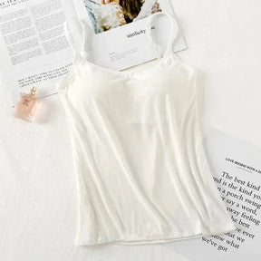 Blusa Regata com Sutiã Embutido [Compre 1 Leve 3] + Brinde Exclusivo