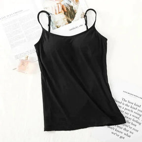 Blusa Regata com Sutiã Embutido [Compre 1 Leve 3] + Brinde Exclusivo