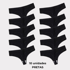 Calcinha CottonConfort - [Compre 5 Leve 10] + Brinde Exclusivo