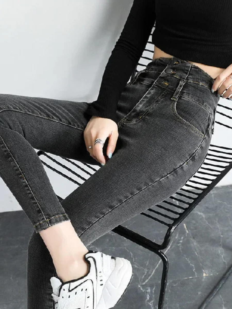 Calças Jeans Modeladoras Primavera - [Compre 1 leve 3] + Brinde Exclusivo