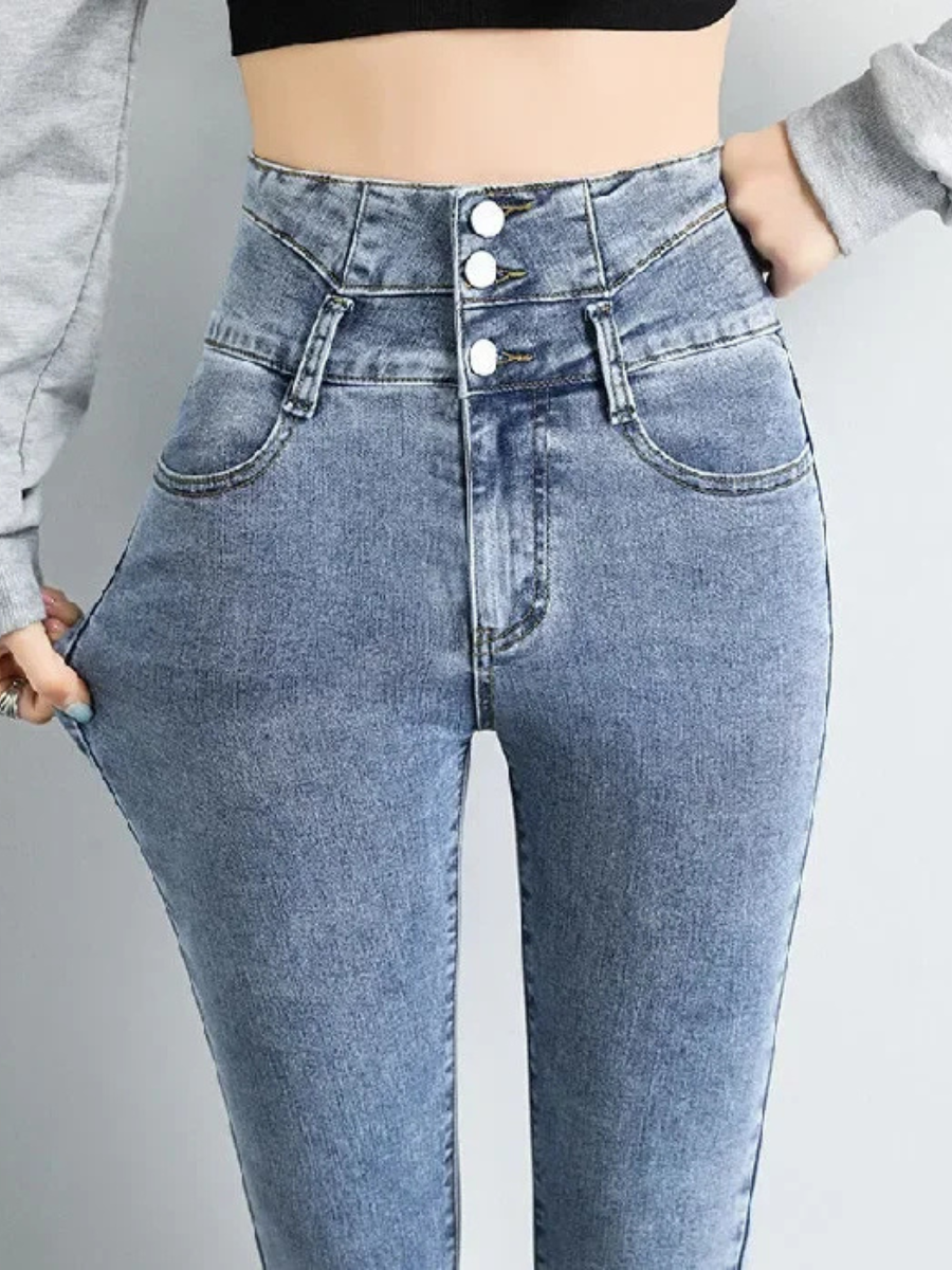 Calças Jeans Modeladoras Primavera - [Compre 1 leve 3] + Brinde Exclusivo