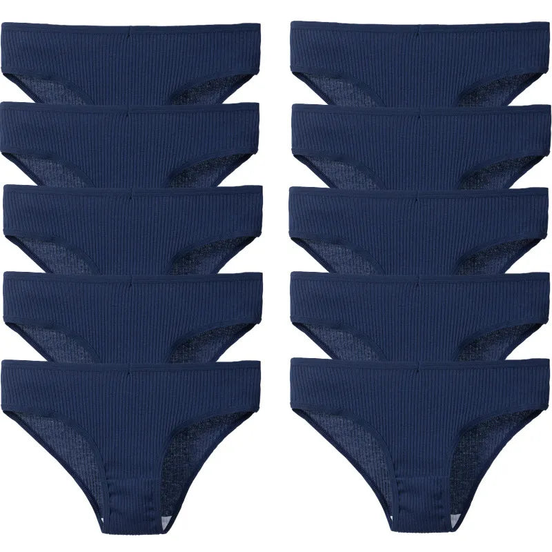 Calcinha Brilho Comfort Algodão 100% Respirável - [Compre 5 Leve 10]