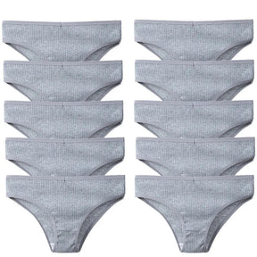 Calcinha Brilho Comfort Algodão 100% Respirável - [Compre 5 Leve 10]