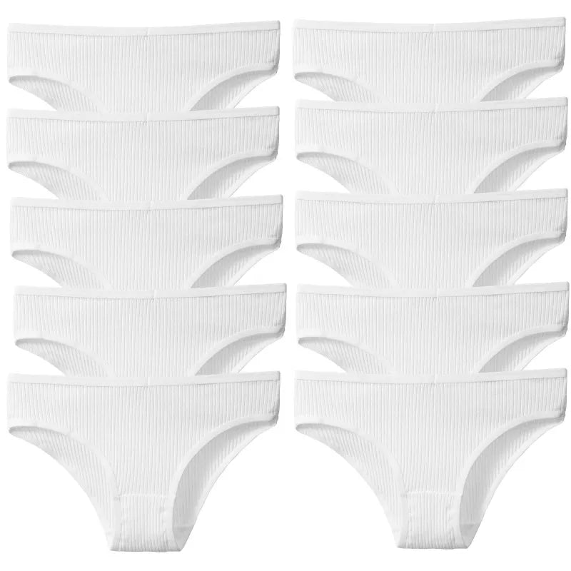 Calcinha Brilho Comfort Algodão 100% Respirável - [Compre 5 Leve 10]
