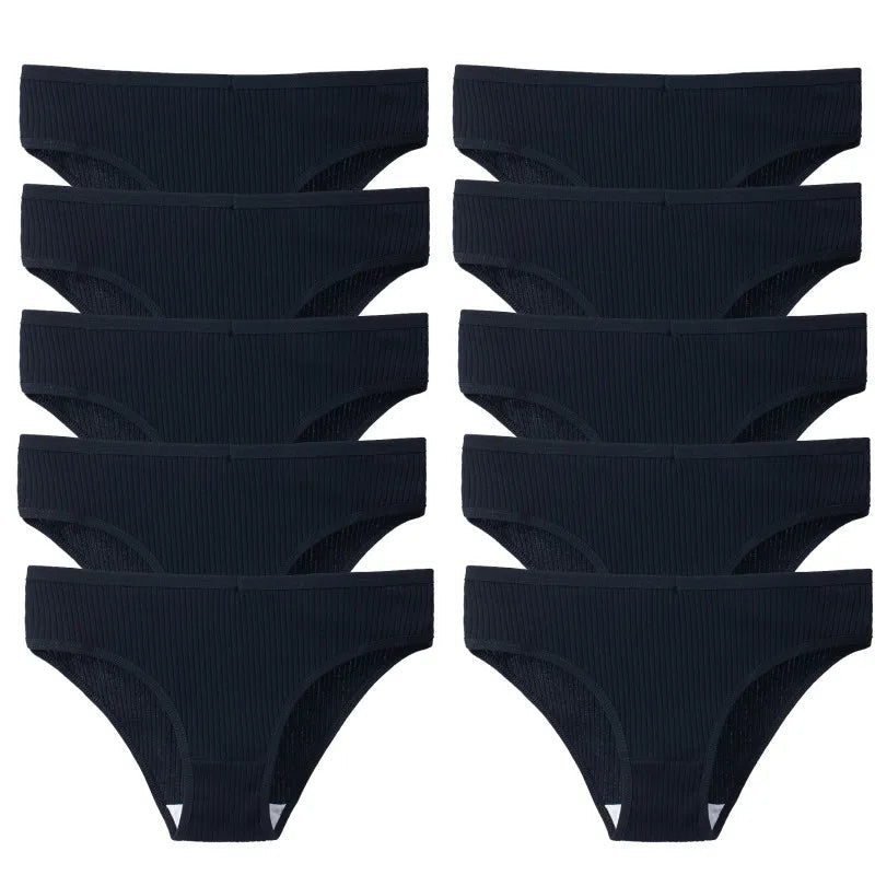 Calcinha Brilho Comfort Algodão 100% Respirável - [Compre 5 Leve 10]