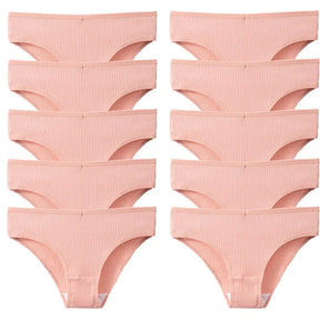 Calcinha Brilho Comfort Algodão 100% Respirável - [Compre 5 Leve 10]