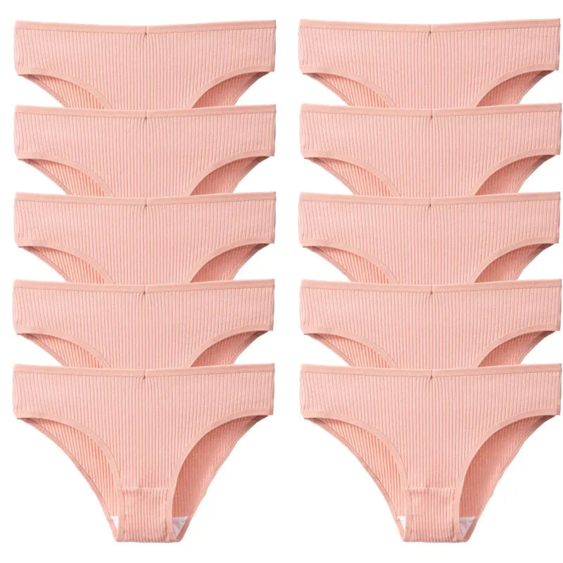 Calcinha Brilho Comfort Algodão 100% Respirável - [Compre 5 Leve 10]