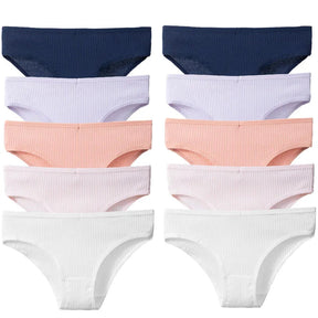 Calcinha Brilho Comfort Algodão 100% Respirável - [Compre 5 Leve 10]