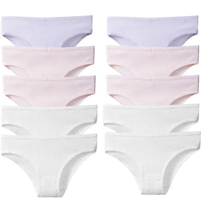 Calcinha Brilho Comfort Algodão 100% Respirável - [Compre 5 Leve 10]