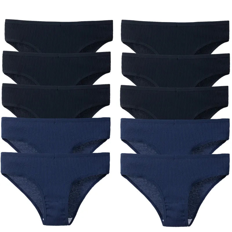 Calcinha Brilho Comfort Algodão 100% Respirável - [Compre 5 Leve 10]