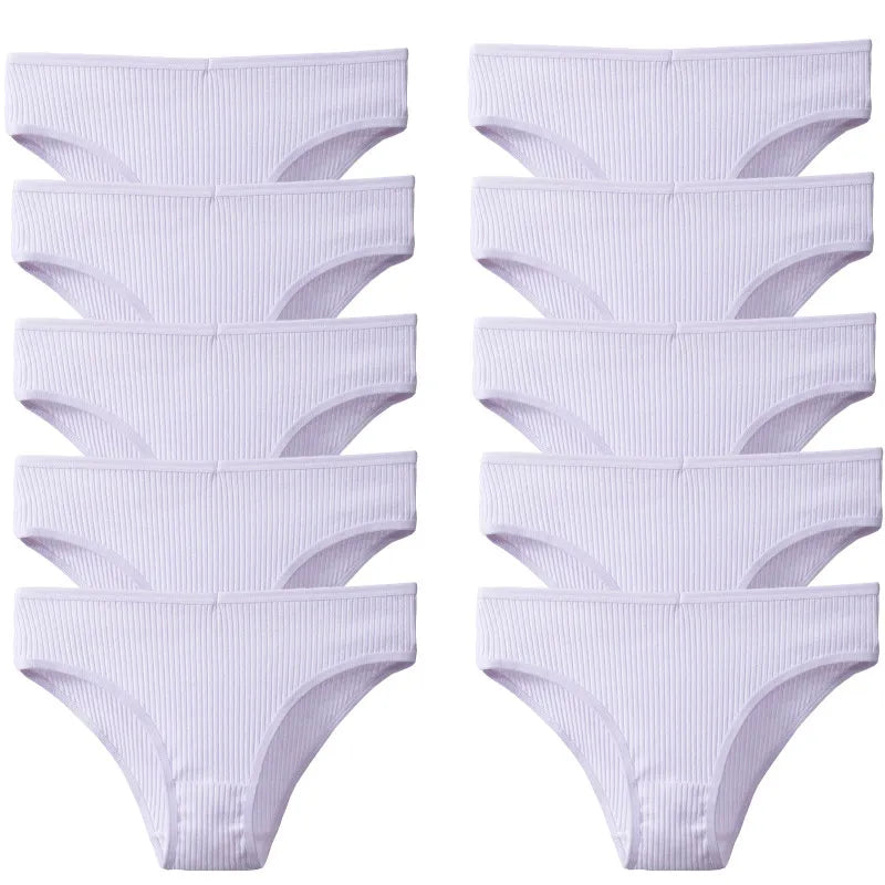 Calcinha Brilho Comfort Algodão 100% Respirável - [Compre 5 Leve 10]