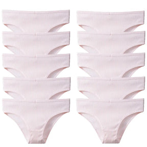 Calcinha Brilho Comfort Algodão 100% Respirável - [Compre 5 Leve 10]
