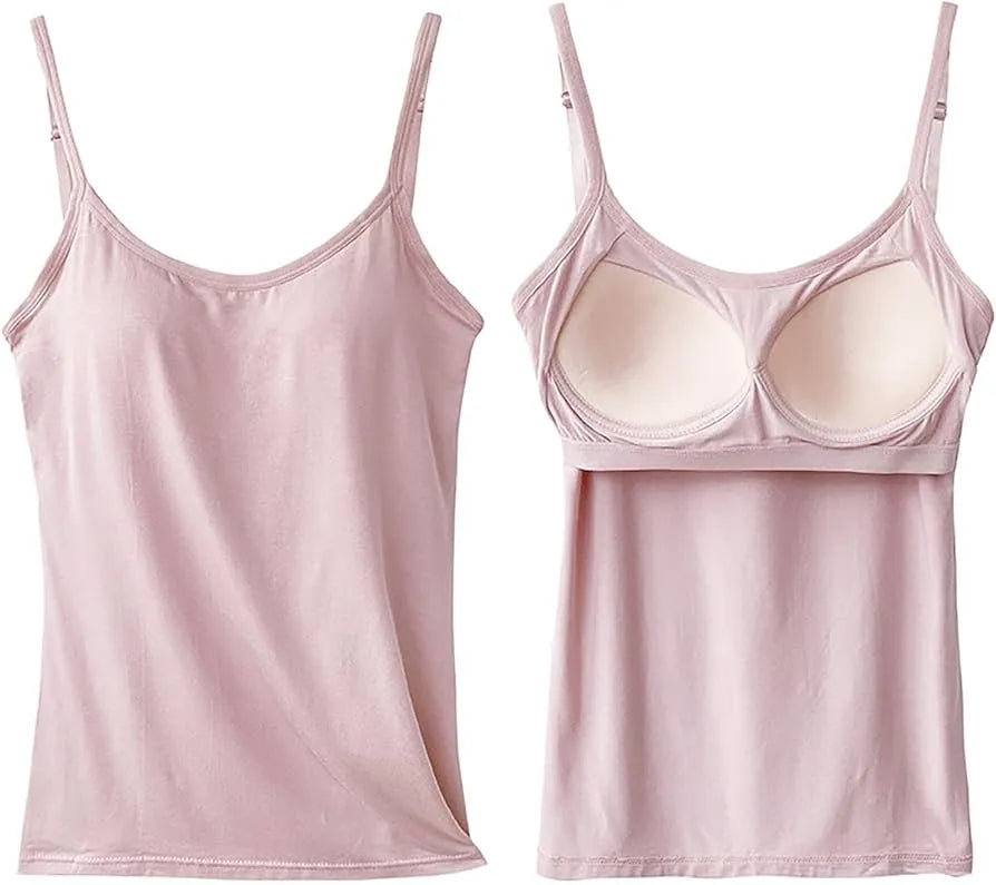 Blusa Regata com Sutiã Embutido [Compre 1 Leve 3] + Brinde Exclusivo